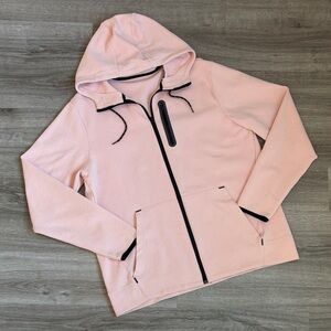 Old Navy Active light pink zip up jacket with hood